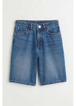 H & M - Szorty dżinsowe Loose Fit - Niebieski ze sklepu H&M w kategorii Spodenki chłopięce - zdjęcie 169590968