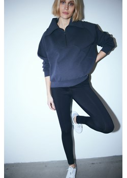 H & M - MAMA Legginsy sportowe Before & After - Czarny ze sklepu H&M w kategorii Spodnie ciążowe - zdjęcie 169591029