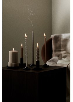 H & M - Cienkie stożkowe świeczki 8-pak - Biały ze sklepu H&M w kategorii Świece i dyfuzory - zdjęcie 169591128