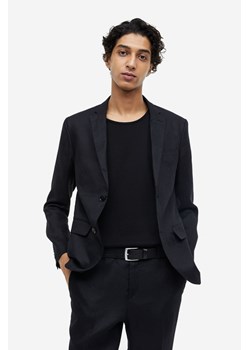 H & M - Skórzany pasek - Czarny ze sklepu H&M w kategorii Paski męskie - zdjęcie 169591426
