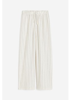 H & M - Bawełniane spodnie piżamowe - Biały ze sklepu H&M w kategorii Piżamy dziecięce - zdjęcie 169591487