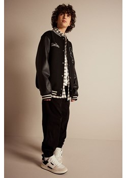 H & M - Bawełniane joggersy - Czarny ze sklepu H&M w kategorii Spodnie chłopięce - zdjęcie 169591755