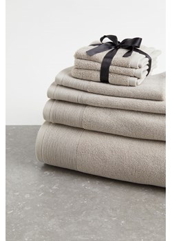 H & M - Duży ręcznik kąpielowy z bawełnianej frotte - Brązowy ze sklepu H&M w kategorii Ręczniki - zdjęcie 169591848