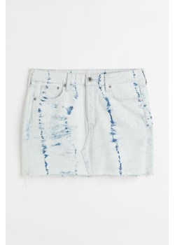 H & M - Spódnica dżinsowa Low Waist - Niebieski ze sklepu H&M w kategorii Spódnice - zdjęcie 169591866