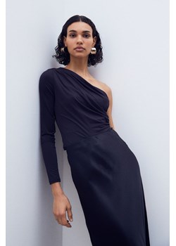 H & M - Top na jedno ramię - Czarny ze sklepu H&M w kategorii Bluzki damskie - zdjęcie 169591917