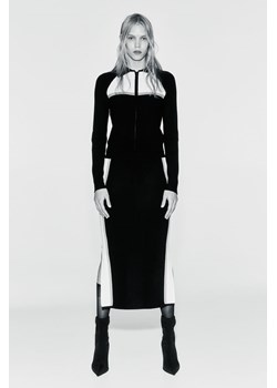 H & M - Dzianinowa spódnica ołówkowa - Czarny ze sklepu H&M w kategorii Spódnice - zdjęcie 169591965