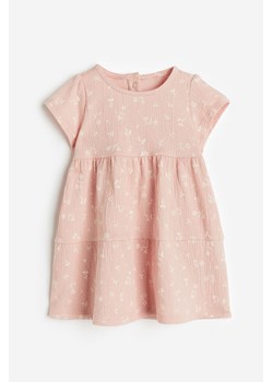 H & M - Dżersejowa sukienka - Pomarańczowy ze sklepu H&M w kategorii Sukienki niemowlęce - zdjęcie 169592017
