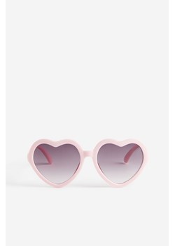 H & M - Okulary przeciwsłoneczne i etui - Różowy ze sklepu H&M w kategorii Okulary przeciwsłoneczne dziecięce - zdjęcie 169592036