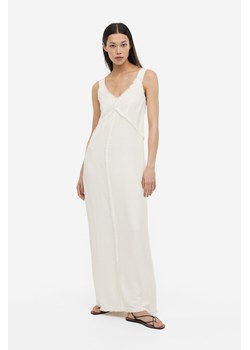 H & M - Sukienka z domieszką jedwabiu - Biały ze sklepu H&M w kategorii Sukienki - zdjęcie 169592047