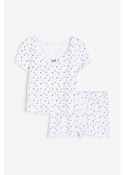 H & M - Dżersejowa piżama - Biały ze sklepu H&M w kategorii Piżamy dziecięce - zdjęcie 169592049