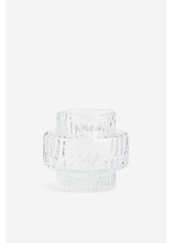 H & M - Mały wazonik szklany - Biały ze sklepu H&M w kategorii Wazony - zdjęcie 169592075