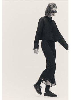H & M - Pudełkowa koszula popelinowa - Czarny ze sklepu H&M w kategorii Koszule damskie - zdjęcie 169592138