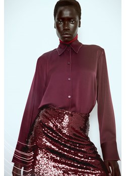 H & M - Spódnica mini z cekinami - Czerwony ze sklepu H&M w kategorii Spódnice - zdjęcie 169592157