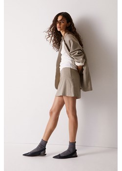 H & M - Spódnica mini - Beżowy ze sklepu H&M w kategorii Spódnice - zdjęcie 169592427