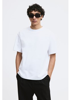 H & M - T-shirt Loose Fit - Biały ze sklepu H&M w kategorii T-shirty męskie - zdjęcie 169592576