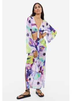 H & M - Długa spódnica plażowa - Fioletowy ze sklepu H&M w kategorii Odzież plażowa - zdjęcie 169592617