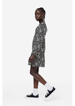 H & M - Trapezowa sukienka - Czarny ze sklepu H&M w kategorii Sukienki dziewczęce - zdjęcie 169592806
