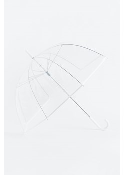 H & M - Przezroczysta parasolka - Biały ze sklepu H&M w kategorii Parasole - zdjęcie 169592848