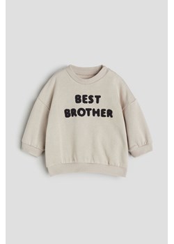 H & M - Bluza dla rodzeństwa - Beżowy ze sklepu H&M w kategorii Bluzy i swetry - zdjęcie 169592936