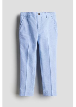 H & M - Spodnie garniturowe Slim Fit - Niebieski ze sklepu H&M w kategorii Spodnie chłopięce - zdjęcie 169592977