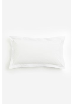 H & M - Bawełniana poszewka na poduszkę - Biały ze sklepu H&M w kategorii Poszewki na poduszki - zdjęcie 169592988