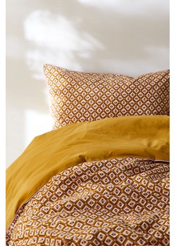 H & M - Komplet wzorzystej pościeli pojedynczej - Żółty ze sklepu H&M w kategorii Pościele - zdjęcie 169593055