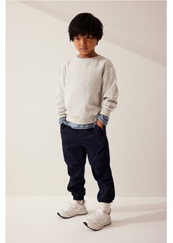 H & M - Joggersy z diagonalu - Niebieski ze sklepu H&M w kategorii Spodnie chłopięce - zdjęcie 169593076