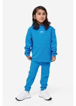 H & M - Joggersy z bawełnianego dżerseju 5-pak - Niebieski ze sklepu H&M w kategorii Spodnie dziewczęce - zdjęcie 169593085