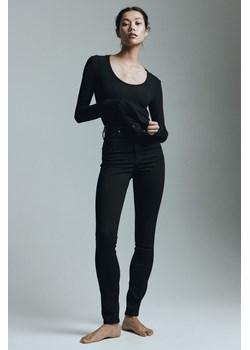 H & M - Shaping Skinny High Jeans - Czarny ze sklepu H&M w kategorii Jeansy damskie - zdjęcie 169593086