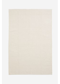 H & M - Bawełniany chodnik o strukturalnej powierzchni - Biały ze sklepu H&M w kategorii Dywany - zdjęcie 169593206