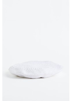 H & M - Beret o wyglądzie szydełkowej robótki - Biały ze sklepu H&M w kategorii Berety damskie - zdjęcie 169593288