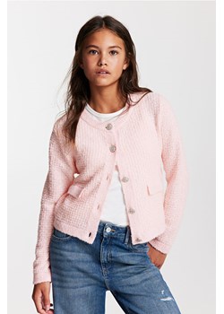 H & M - Kardigan w strukturalny splot - Różowy ze sklepu H&M w kategorii Swetry dziewczęce - zdjęcie 169593399