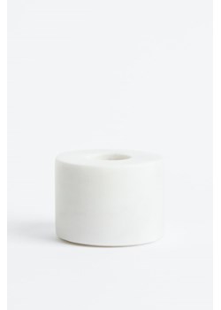 H & M - Marmurowy świecznik - Biały ze sklepu H&M w kategorii Świeczniki - zdjęcie 169593438