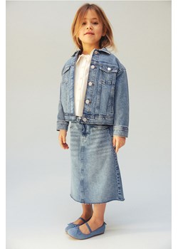 H & M - Dżinsowa spódnica midi - Niebieski ze sklepu H&M w kategorii Spódnice dziewczęce - zdjęcie 169593499