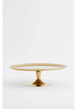 H & M - Metalowa patera do ciasta - Złoty ze sklepu H&M w kategorii Akcesoria do pieczenia - zdjęcie 169593569