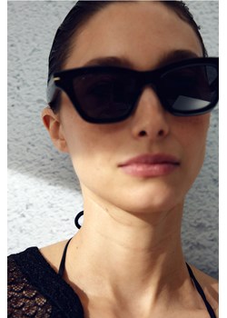 H & M - Kanciaste okulary przeciwsłoneczne - Czarny ze sklepu H&M w kategorii Okulary przeciwsłoneczne damskie - zdjęcie 169593645