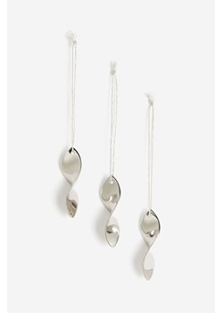 H & M - Metalowa ozdoba 3-pak - Srebrny ze sklepu H&M w kategorii Dekoracje ścienne - zdjęcie 169593657