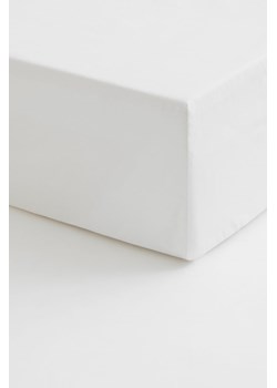 H & M - Prześcieradło z gumką - Biały ze sklepu H&M w kategorii Prześcieradła - zdjęcie 169593729