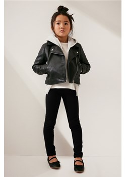 H & M - Legginsy z meszkiem w środku - Czarny ze sklepu H&M w kategorii Spodnie dziewczęce - zdjęcie 169593886