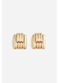 H & M - Karbowane kolczyki - Złoty ze sklepu H&M w kategorii Kolczyki - zdjęcie 169593945