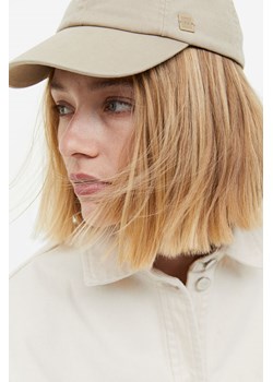 H & M - Bawełniana czapka z daszkiem - Zielony ze sklepu H&M w kategorii Czapki z daszkiem damskie - zdjęcie 169594105