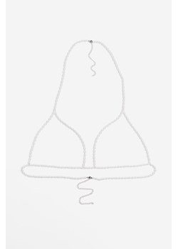 H & M - Koralikowa biżuteria na ciało - Biały ze sklepu H&M w kategorii Pierścionki - zdjęcie 169594316