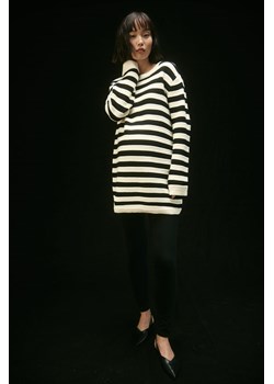 H & M - MAMA Sweter w strukturalny splot - Czarny ze sklepu H&M w kategorii Swetry ciążowe - zdjęcie 169594348