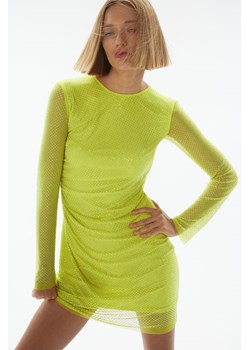 H & M - Sukienka ze strassem - Żółty ze sklepu H&M w kategorii Sukienki - zdjęcie 169594379