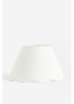 H & M - Mały klosz z mieszanki zawierającej len - Biały ze sklepu H&M w kategorii Klosze i abażury - zdjęcie 169594507