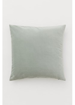 H & M - Aksamitna poszewka na poduszkę - Zielony ze sklepu H&M w kategorii Poszewki na poduszki - zdjęcie 169594557