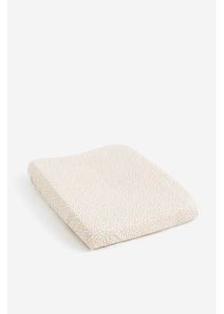 H & M - Bawełniany pokrowiec na matę do przewijania - Biały ze sklepu H&M w kategorii Tekstylia dziecięce - zdjęcie 169594709