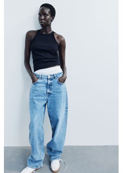 H & M - Koszulka w prążki - Czarny ze sklepu H&M w kategorii Bluzki damskie - zdjęcie 169594826