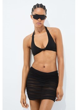 H & M - Marszczona spódnica plażowa - Czarny ze sklepu H&M w kategorii Spódnice - zdjęcie 169594858