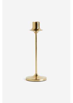 H & M - Metalowy świecznik - Złoty ze sklepu H&M w kategorii Świeczniki - zdjęcie 169595029